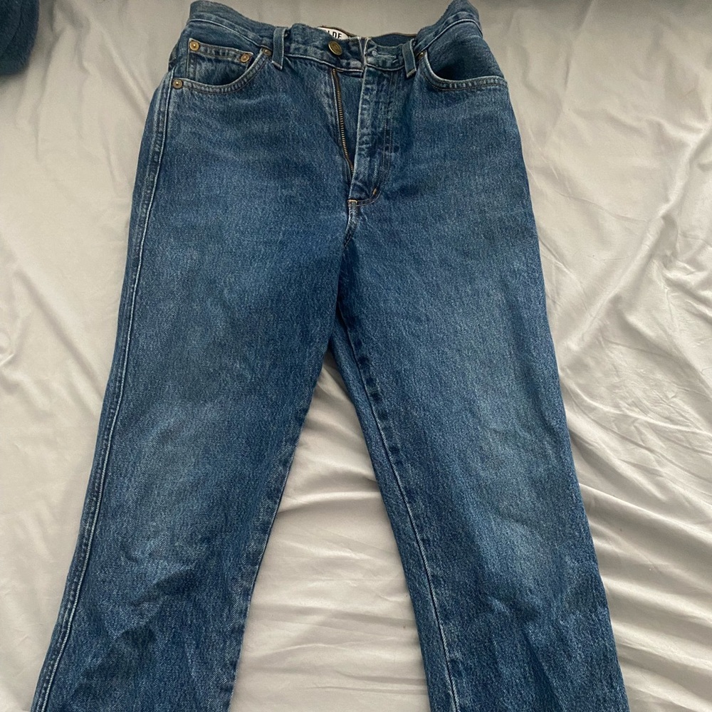 Agolde High Rise Pinch Waist 90s Jeans size 24